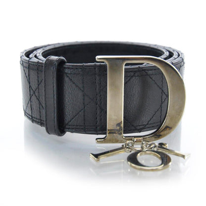 Christian Dior Cannage Belt 85 Black 1 of 5