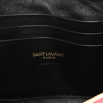Saint Laurent Grain De Poudre Matelasse Monogram Mini Lou Camera Bag Eros Red 6 of 12