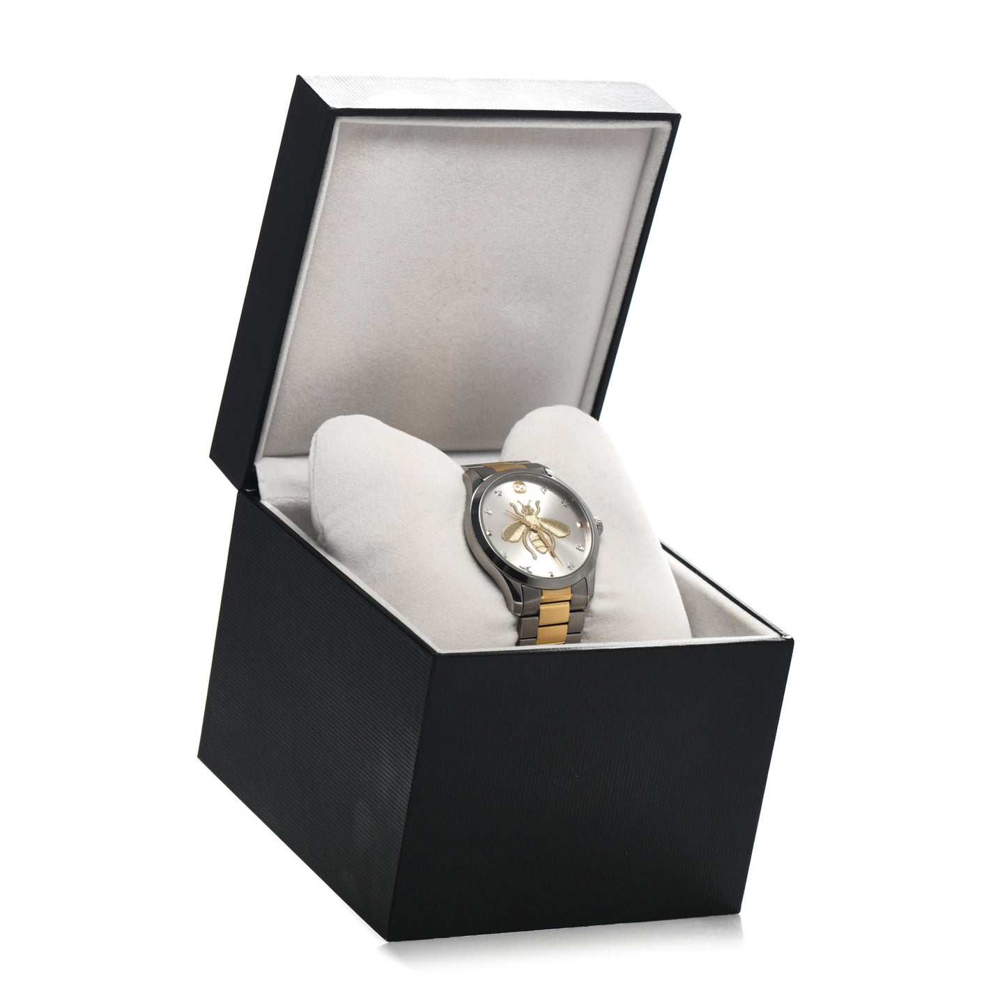 Stainless Steel 38mm G-Timeless Two Tone Bee Quartz Watch