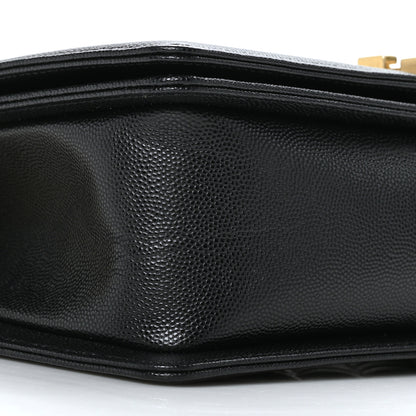 Chanel Caviar Quilted Medium Boy Flap Black 9 of 11