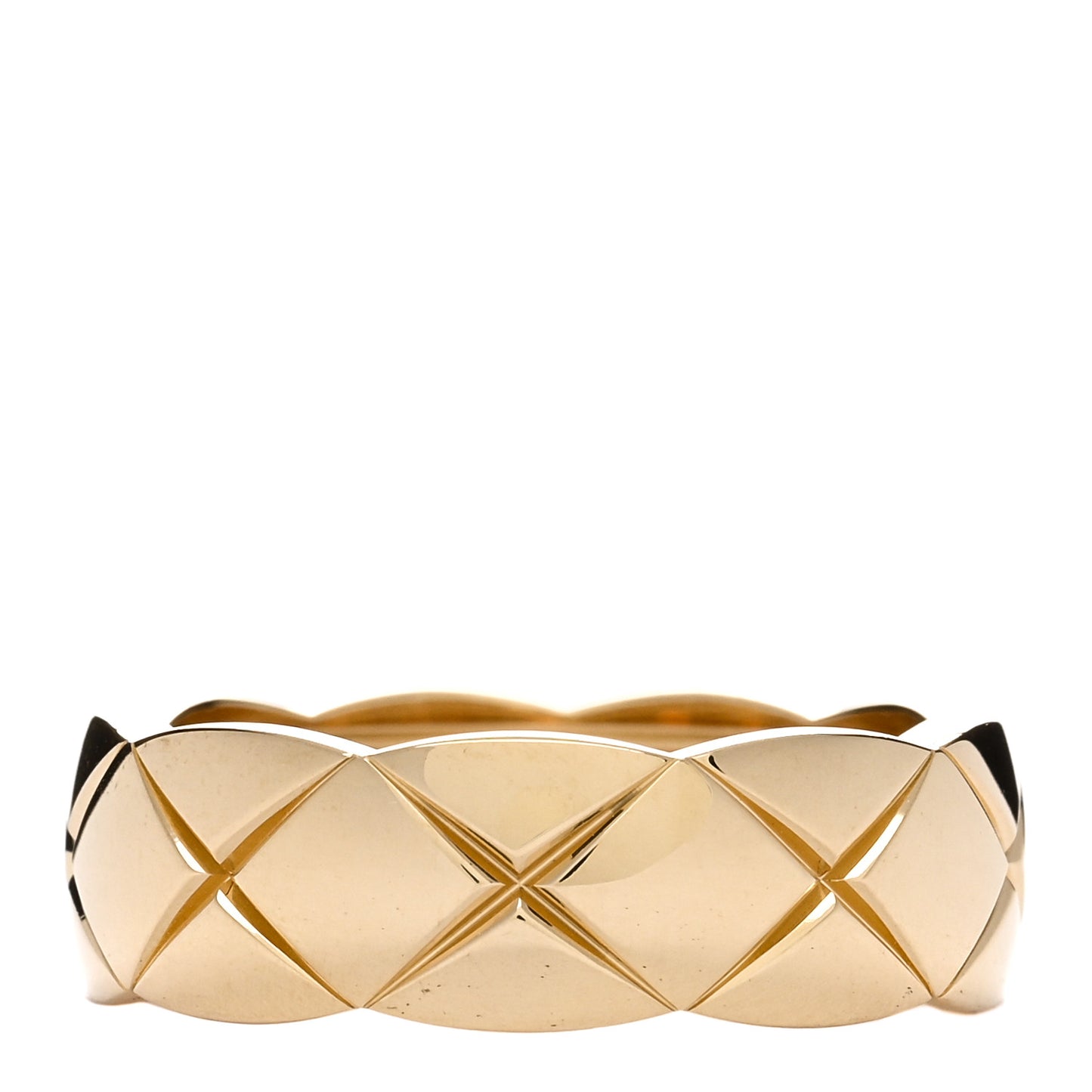 18K Yellow Gold Small Coco Crush Ring 55 7.25