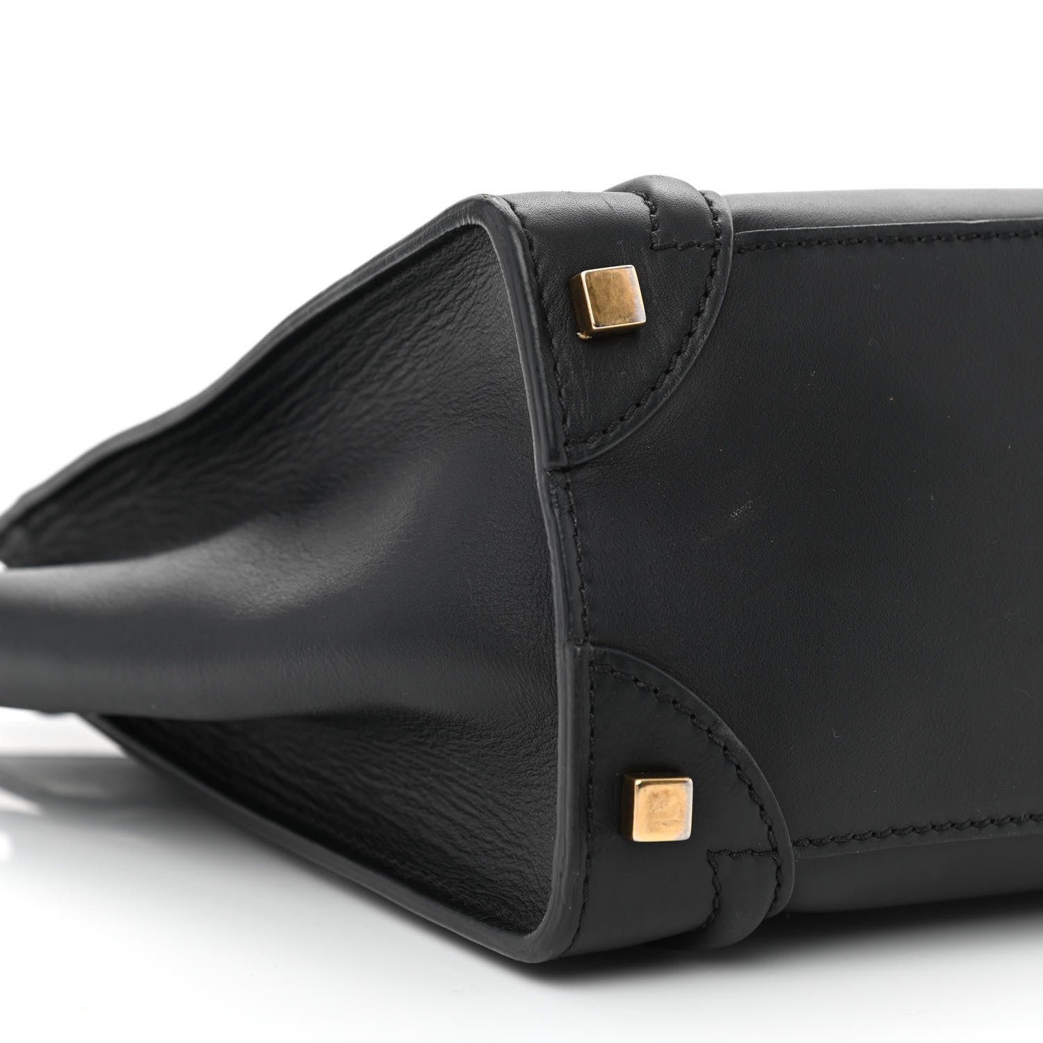 Celine Smooth Calfskin Micro Luggage Black 10 of 11