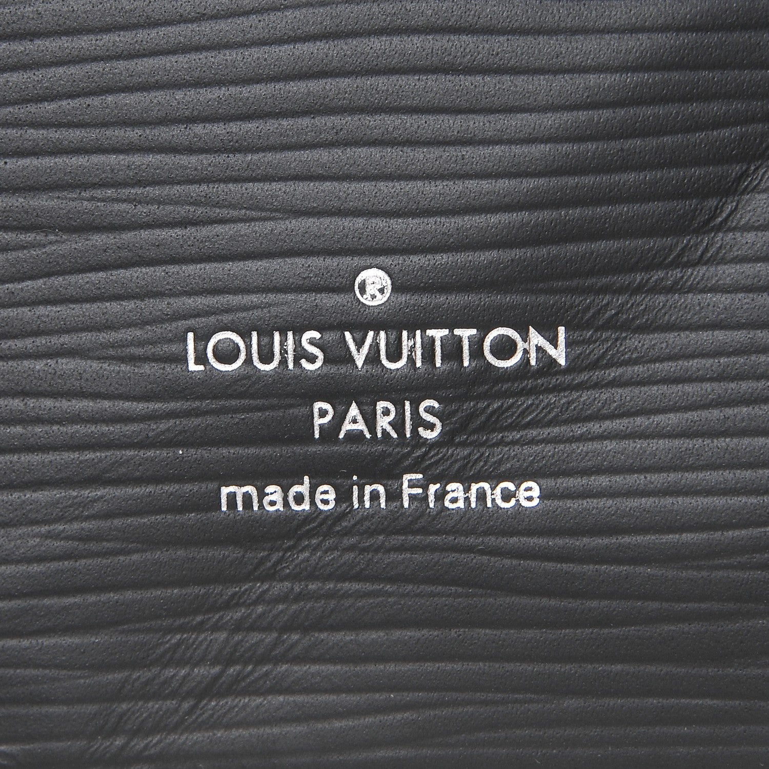 Louis Vuitton Epi Card Holder Black 6 of 8