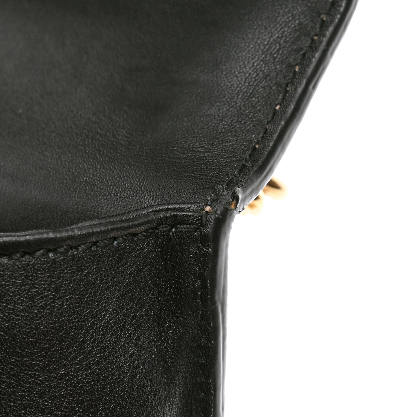 GG Supreme Monogram Bees Small Padlock Shoulder Bag Black