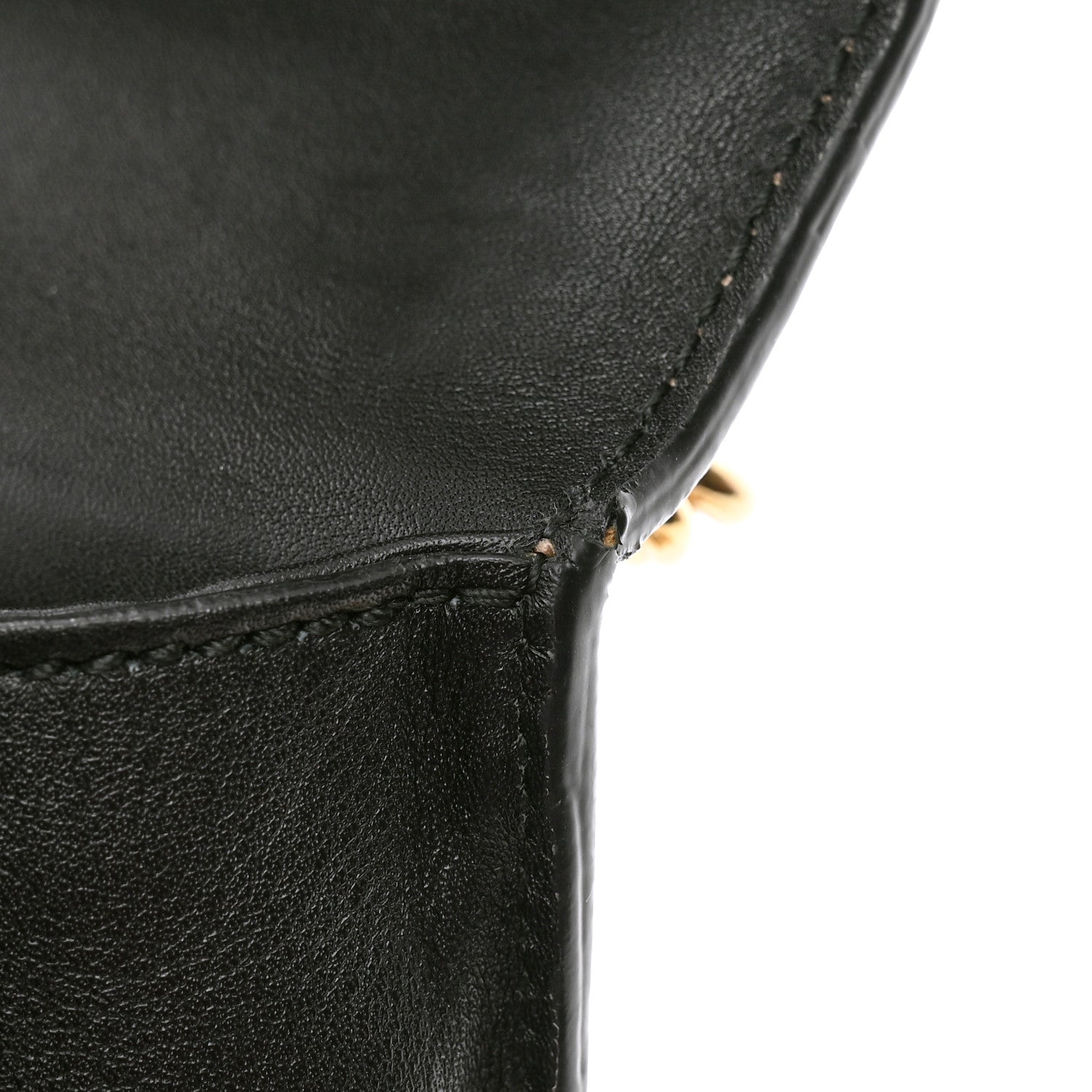 Gucci GG Supreme Monogram Bees Small Padlock Shoulder Bag Black 15 of 17