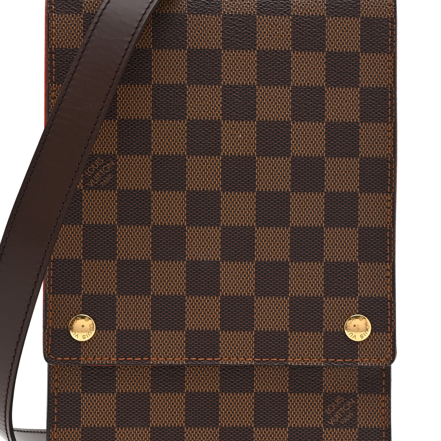 Louis Vuitton Damier Ebene Portobello Travel Shoulder Bag 8 of 10