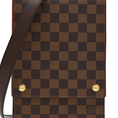 Louis Vuitton Damier Ebene Portobello Travel Shoulder Bag 8 of 10