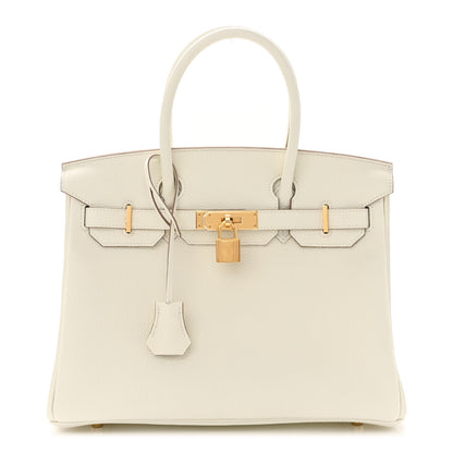 Hermes Togo Birkin 30 Mushroom 1 of 10