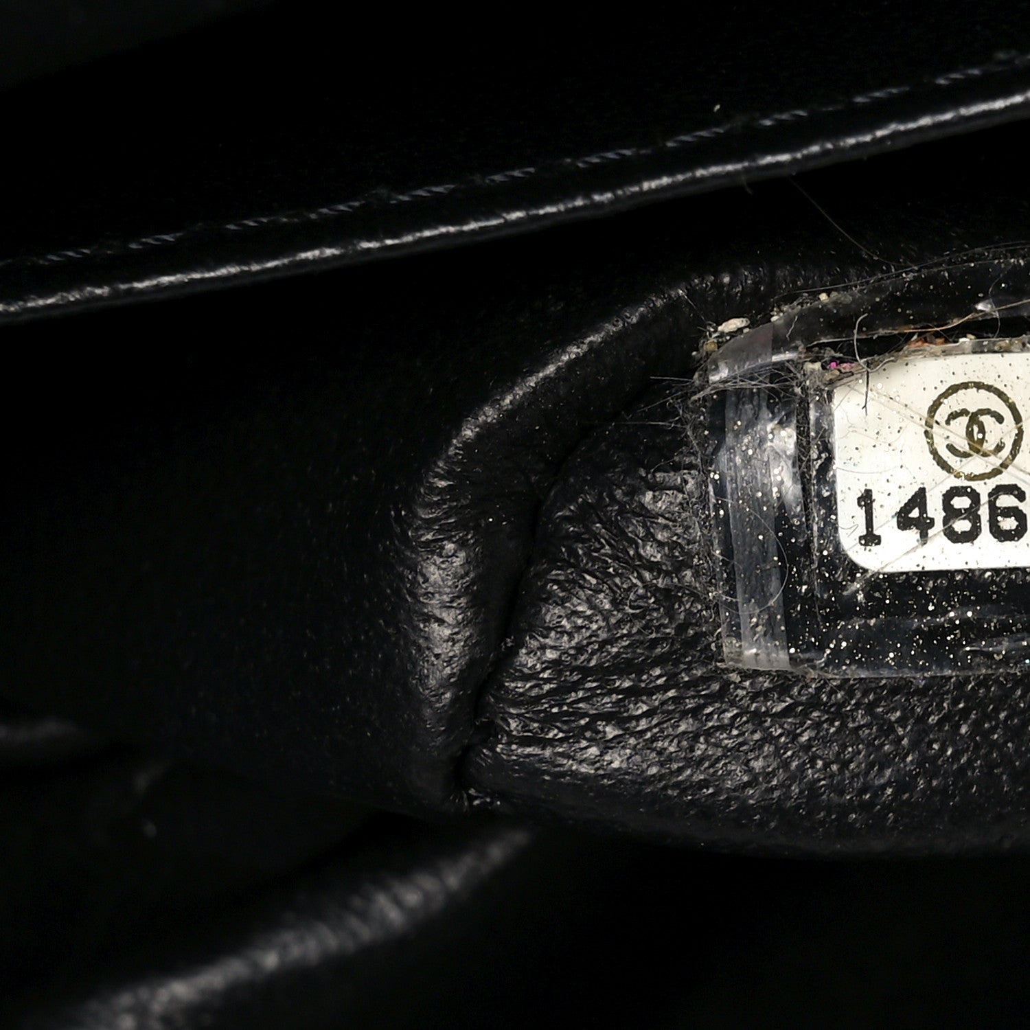 Chanel Lambskin Quilted Jumbo Double Flap So Black 7 of 11