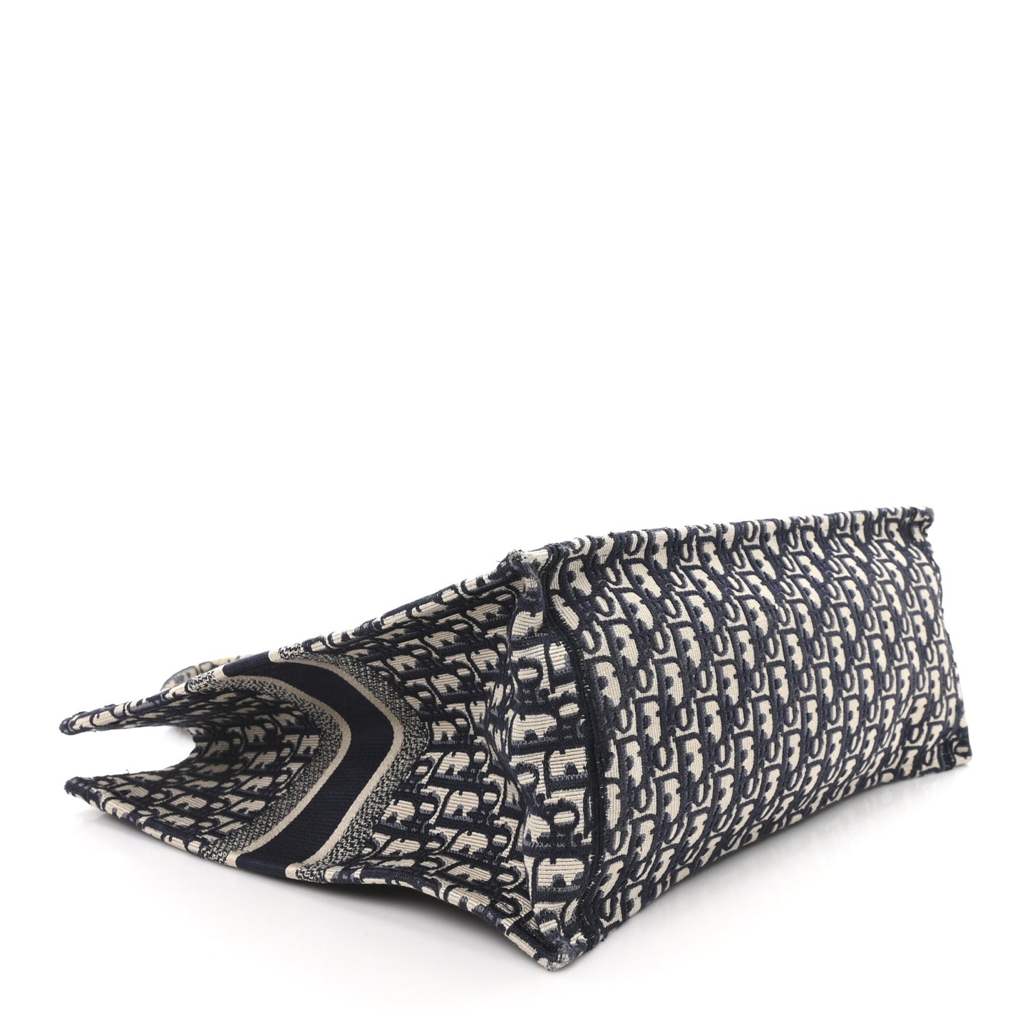 Oblique Large Book Tote Blue Multicolor