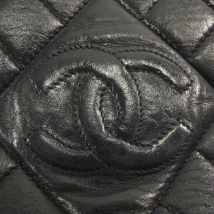 Chanel Lambskin Quilted Tassel Shoulder Bag Navy 10 of 11