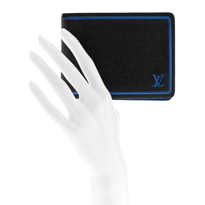 Louis Vuitton Taiga Multiple Wallet Noir 2 of 10