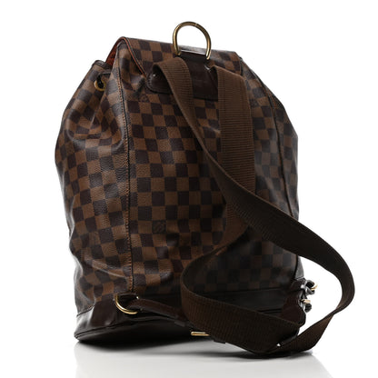 Louis Vuitton Damier Ebene Montsouris GM Backpack 2 of 4