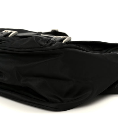 Prada Tessuto Nylon Messenger Bag Black 10 of 10