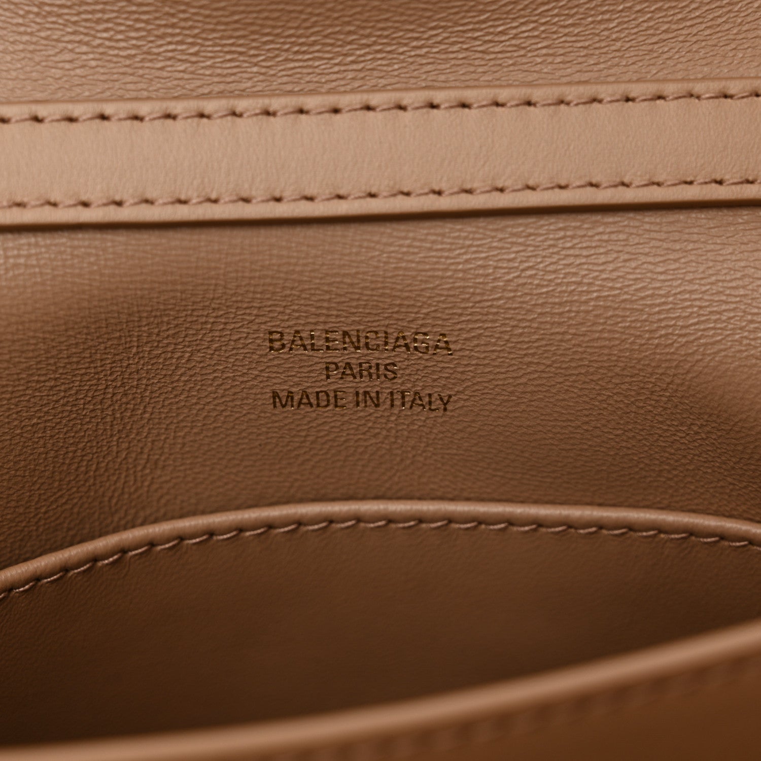 Balenciaga Natural Smooth Calfskin Mini Rodeo Top Handle Handbag Latte 6 of 12