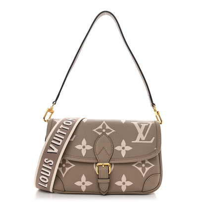 Louis Vuitton Empreinte Monogram Giant Diane Tourterelle Creme 1 of 9