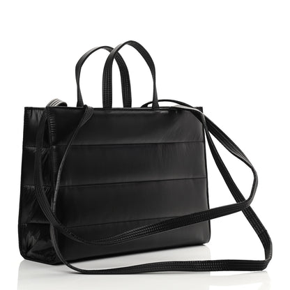 Telfar Nylon Medium Puff Shopping Bag Black 3 of 11