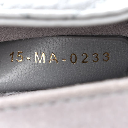 Christian Dior Lambskin Supple Macrocannage Ammi Bag Grey 7 of 10