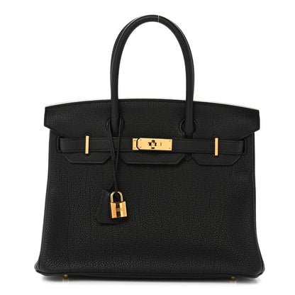 Hermes Togo Birkin 30 Black 1 of 15