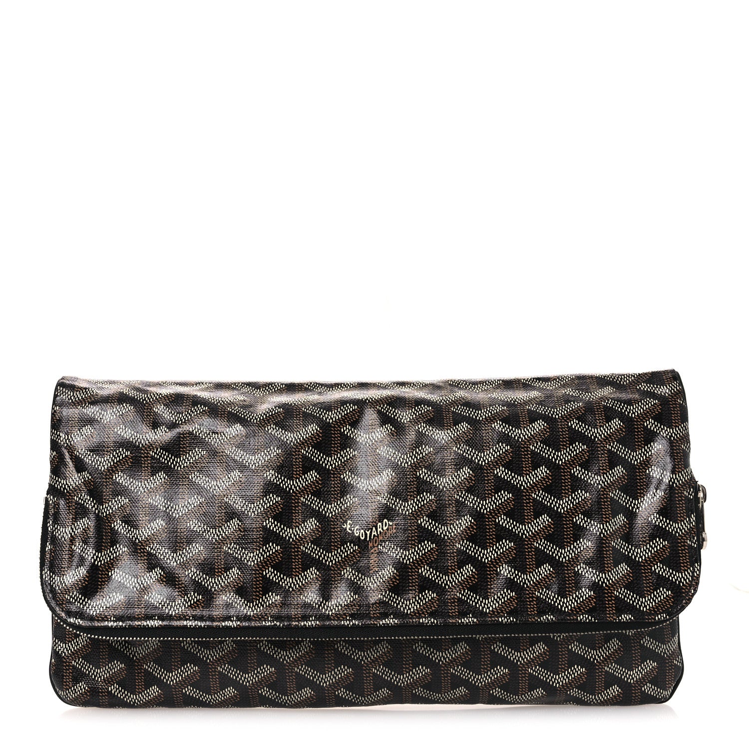 Goyard Goyardine Sainte Marie Soft Clutch Black 1 of 12