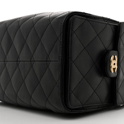 Chanel Caviar Quilted Small Chanel 25 Handbag Black 9 of 11