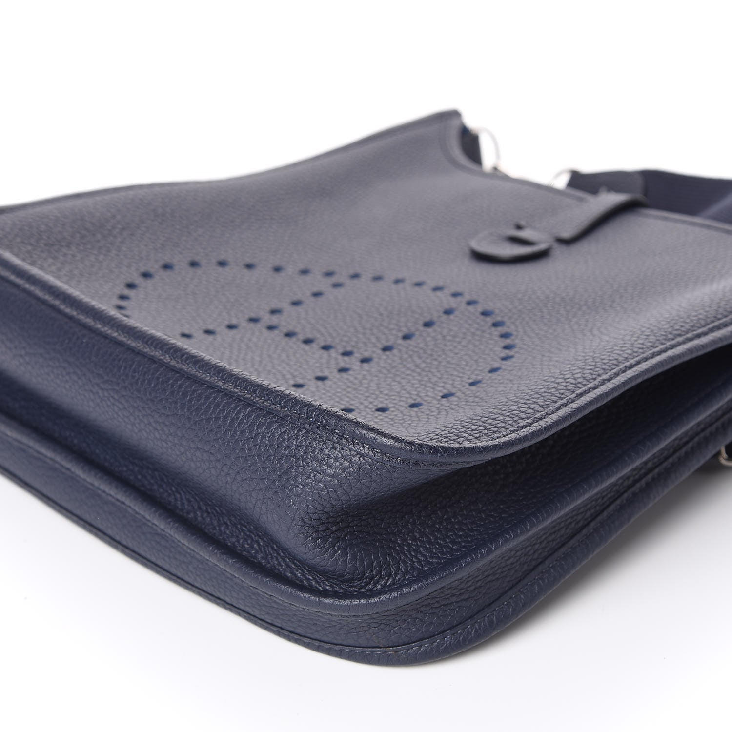Hermes Taurillon Clemence Evelyne III PM Bleu Nuit 6 of 12