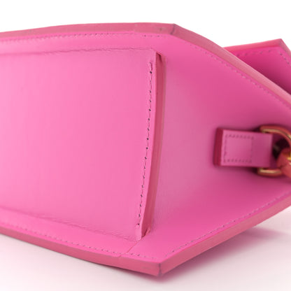 Jacquemus Smooth Calfskin Le Chiquito Moyen Neon Pink 9 of 9