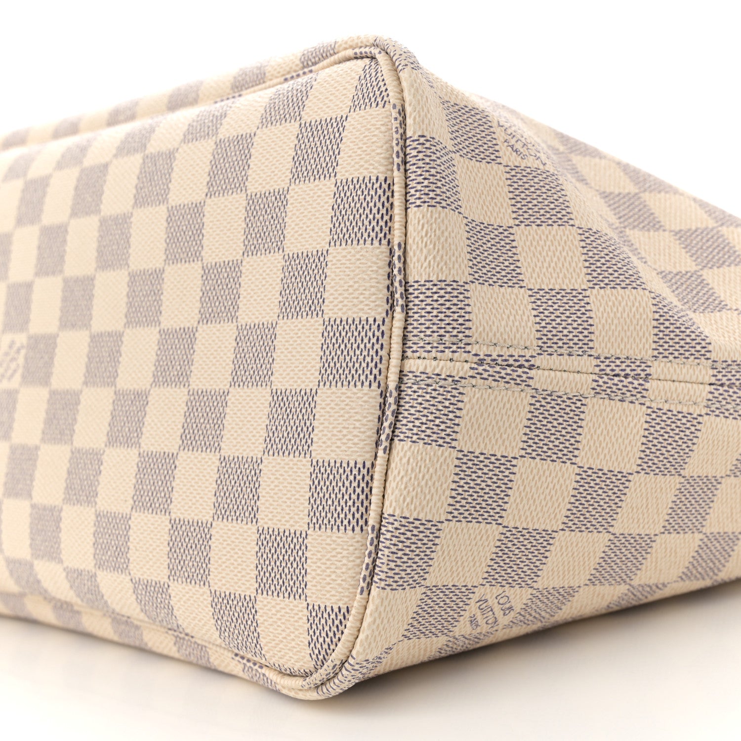Louis Vuitton Damier Azur Neo Neverfull MM Rose Ballerine 9 of 11