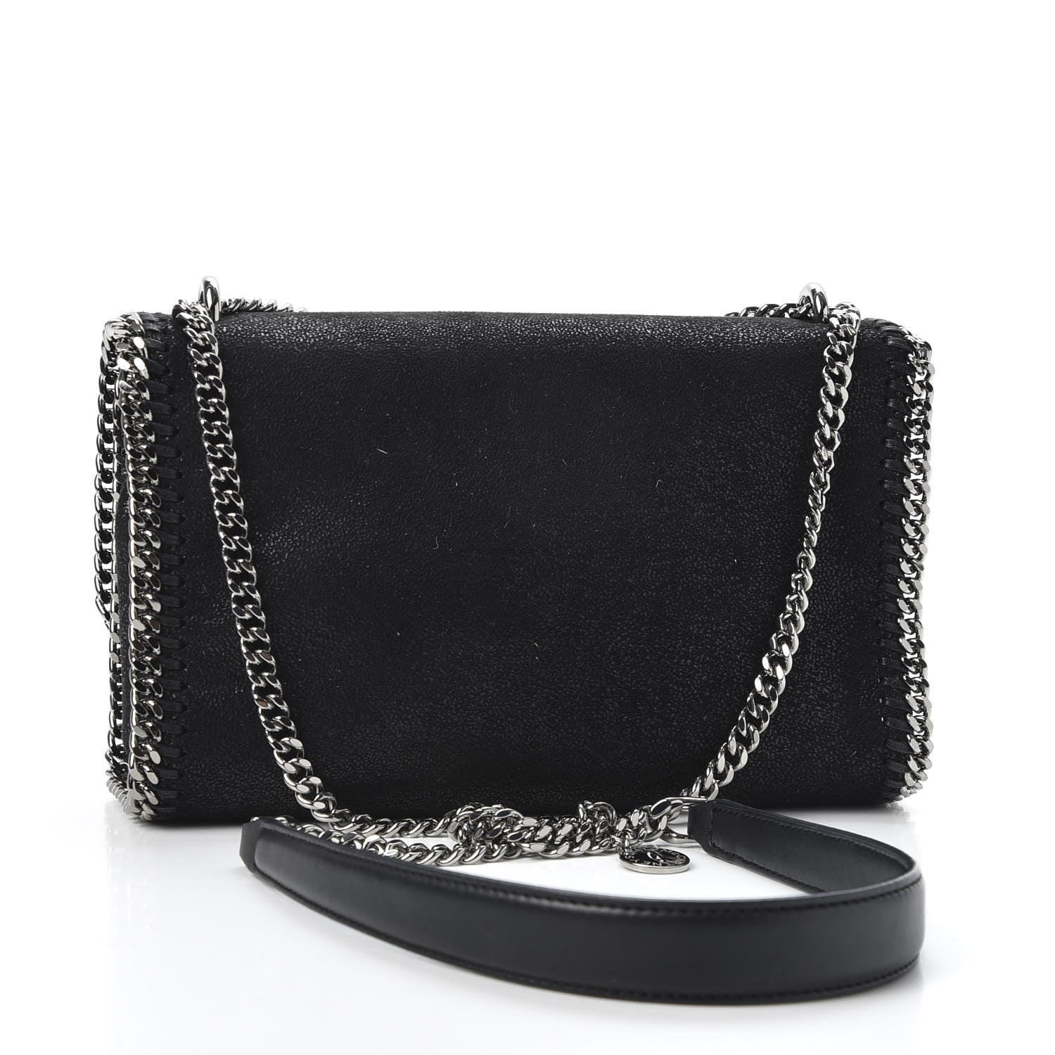 Stella McCartney Shaggy Deer Falabella Messenger Black 2 of 9