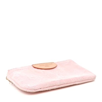 Louis Vuitton Monogram Denim Key Pouch Washed Pink 4 of 6