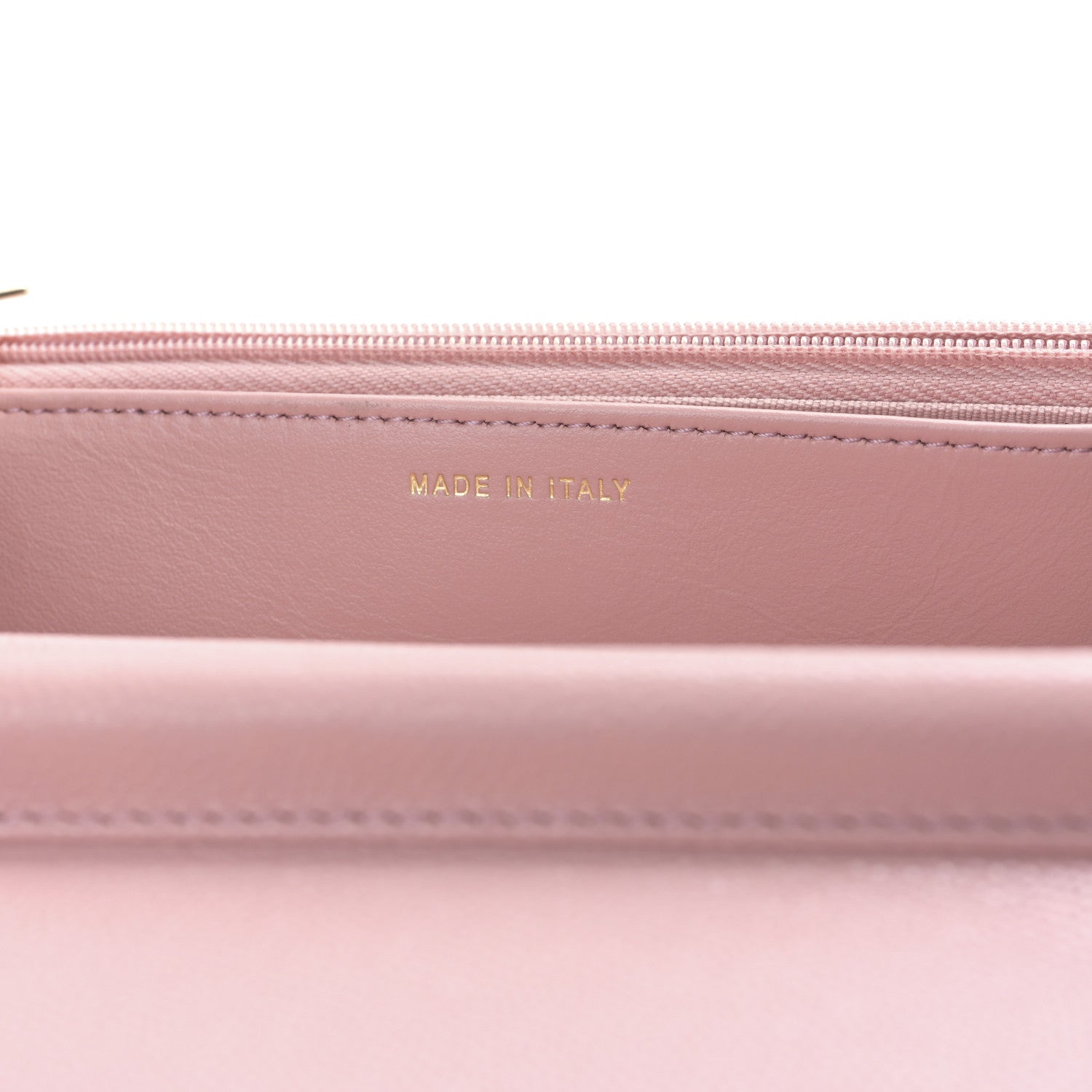 Chanel Shiny Caviar Enamel Quilted CC Wallet On Chain WOC Pink 7 of 10