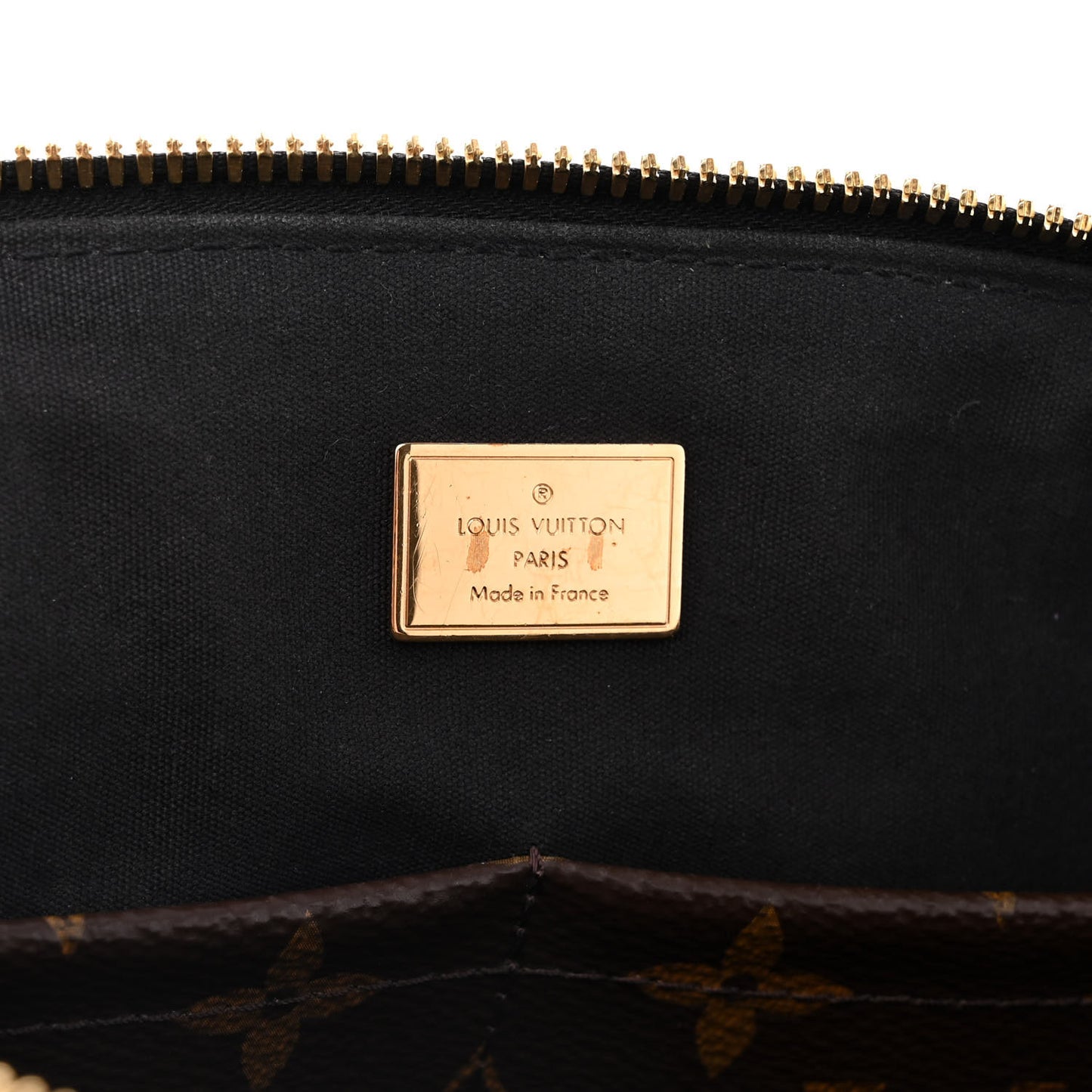 Patent Calfskin Miroir Tote Black