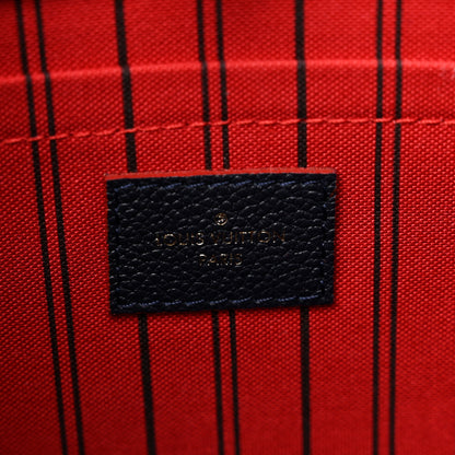 Louis Vuitton Empreinte Montaigne MM Marine Rouge 6 of 8