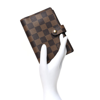 Louis Vuitton Damier Ebene Small Ring Agenda Cover 2 of 9