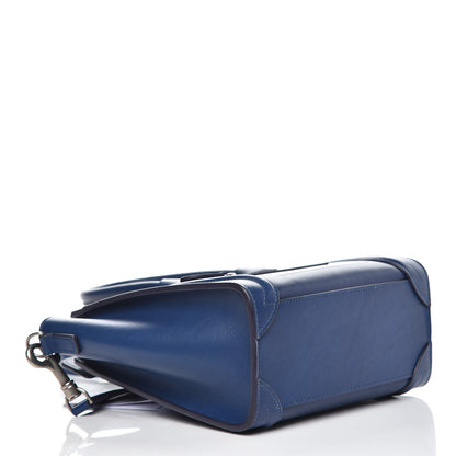 Celine Smooth Calfskin Nano Luggage Lazuli 4 of 12