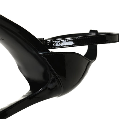 Saint Laurent Calfskin Jane 80 Ankle Strap Sandals 35.5 Black 11 of 11
