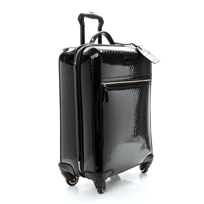 Gucci Patent Microguccissima Carry On Suitcase Black 4 of 19