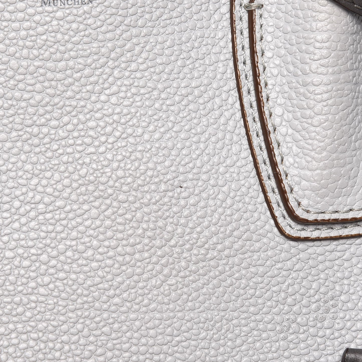 Grained Calfskin Medium Milla Tote Concrete Grey