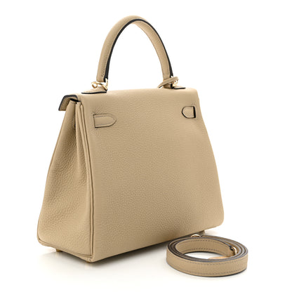 Hermes Togo Kelly Retourne 25 Trench 3 of 10