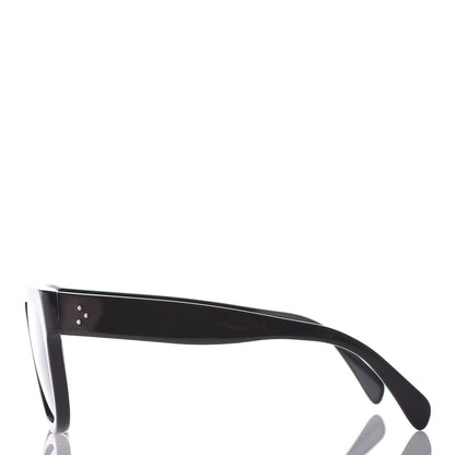Celine Acetate Aviator Polarized Sunglasses CL 40001 Black 2 of 6