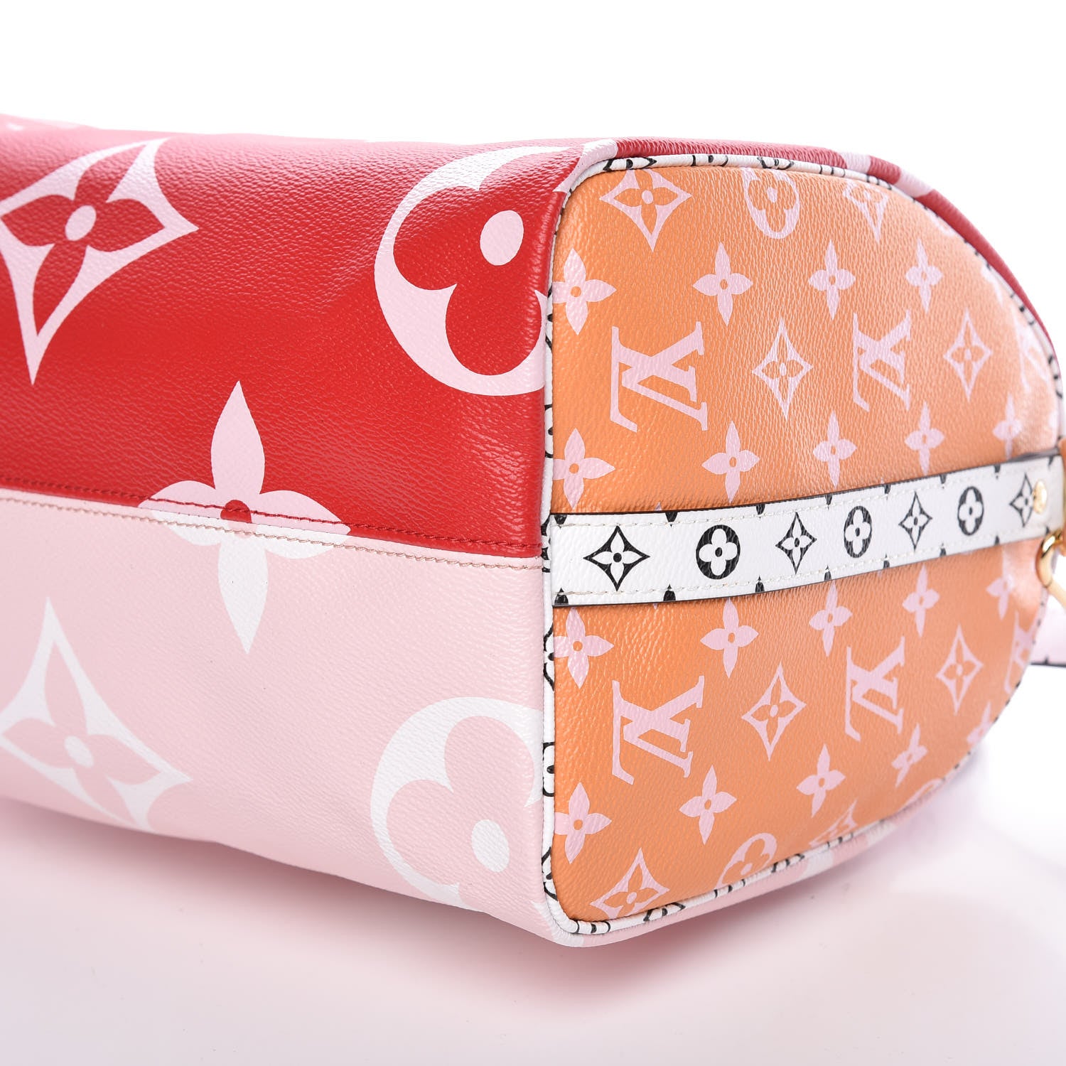Louis Vuitton Monogram Giant Speedy Bandouliere 30 Rouge 7 of 11