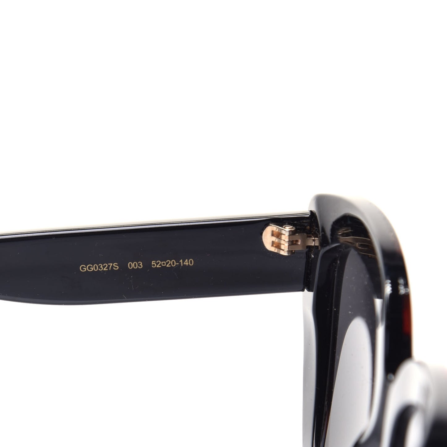 Acetate Glitter Sunglasses GG0327S Black