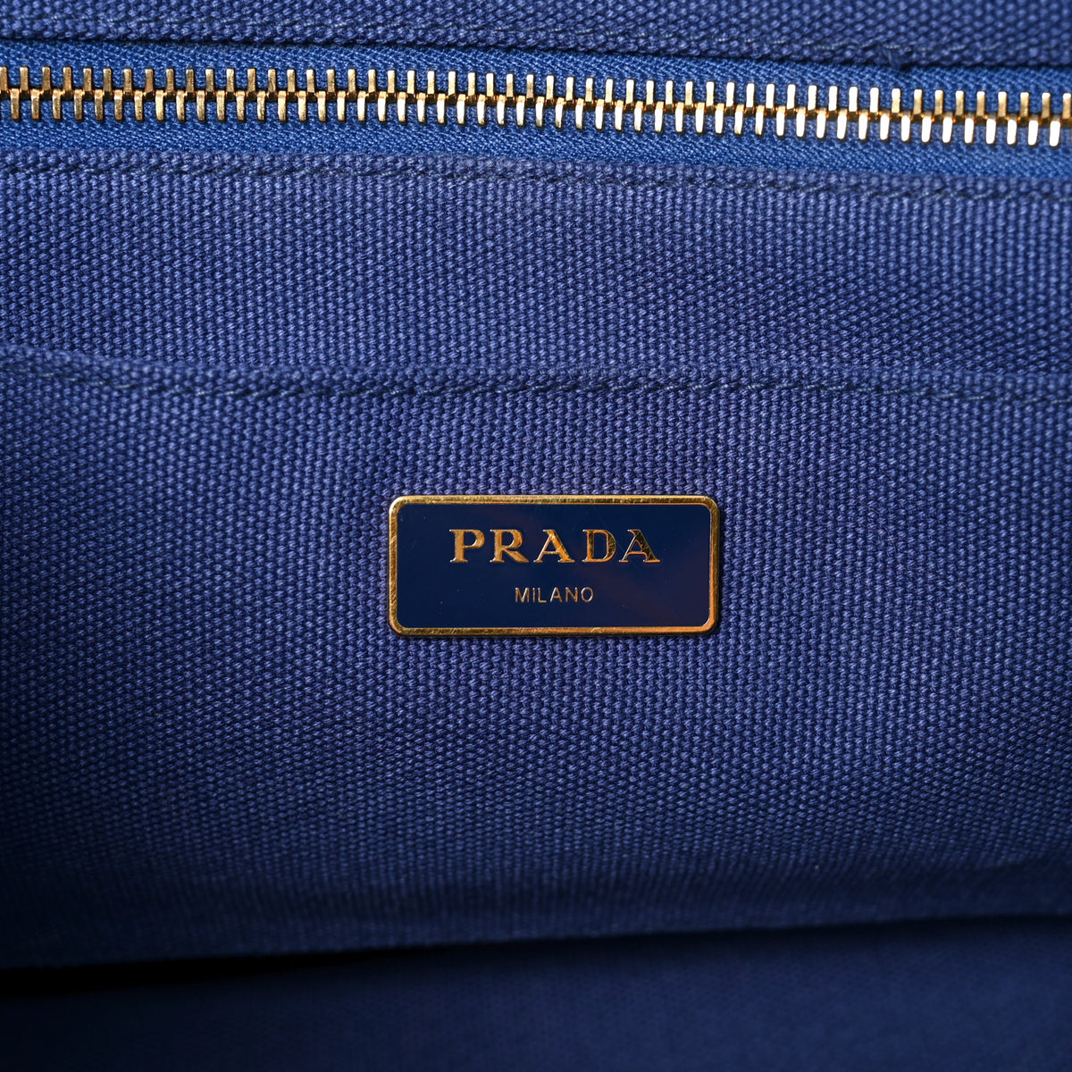 Prada Canapa Logo Tote Bluette 5 of 8