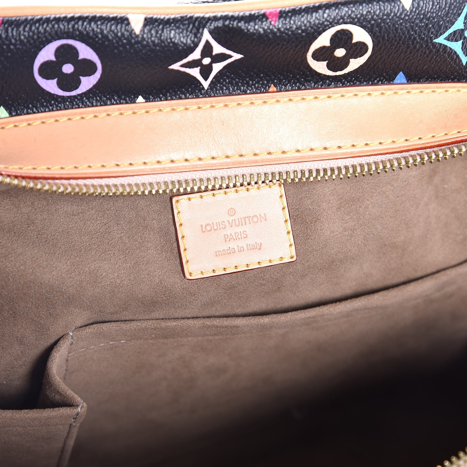 Louis Vuitton Monogram Multicolor Claudia Black 6 of 13