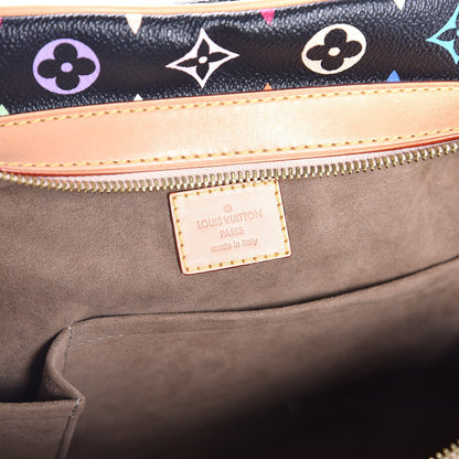 Louis Vuitton Monogram Multicolor Claudia Black 6 of 13