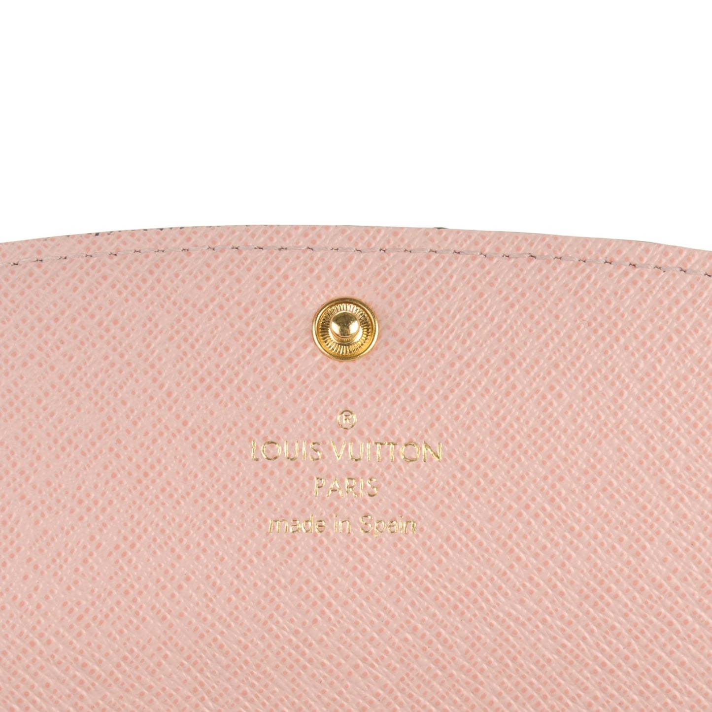 Monogram Emilie Wallet Rose Ballerine