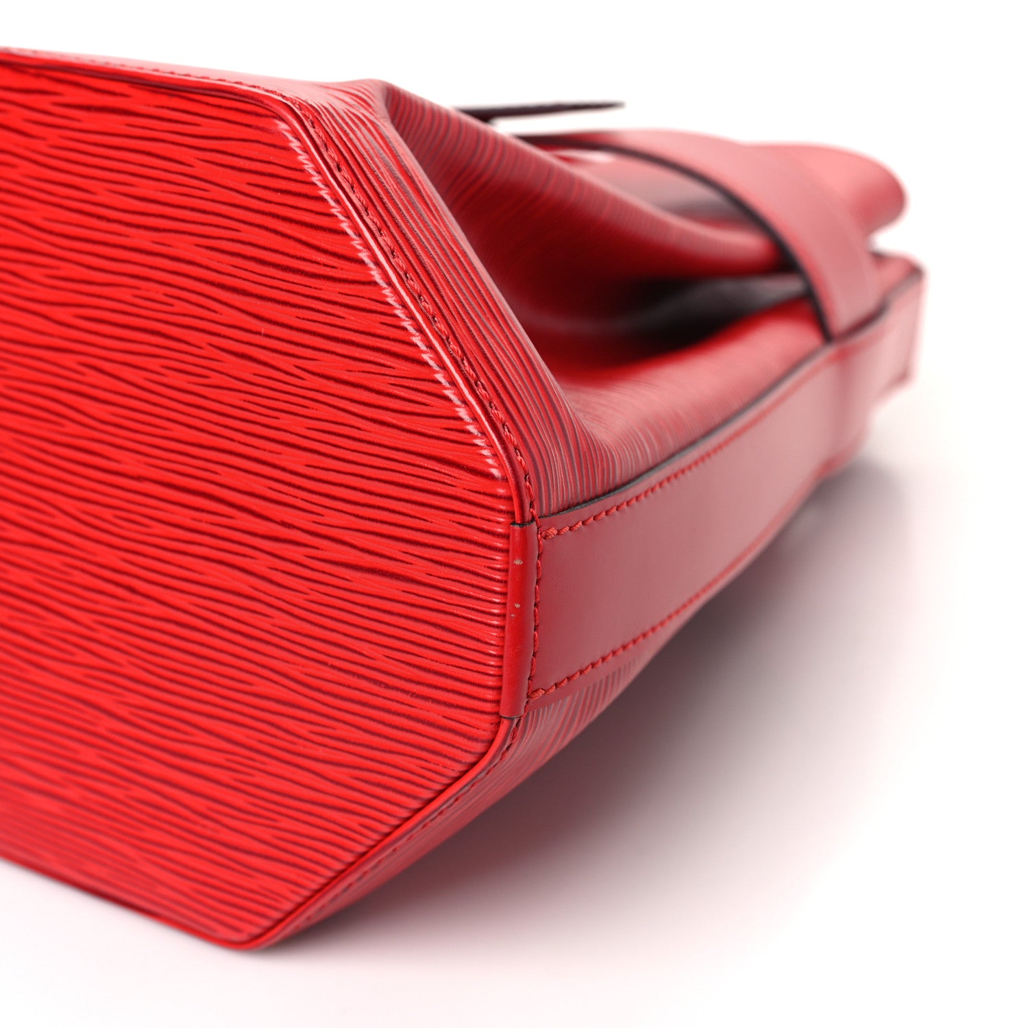 Louis Vuitton Epi Sac D'epaule Castillan Red 8 of 8