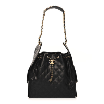 Chanel Caviar Quilted Medium Chanel 25 Handbag Black 1 of 11