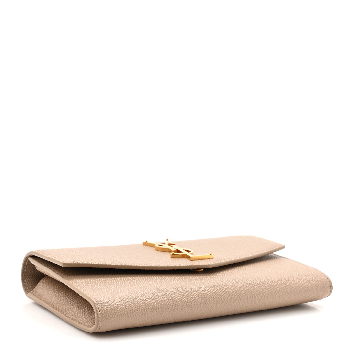 Grain De Poudre Monogram Uptown Chain Wallet Dark Beige