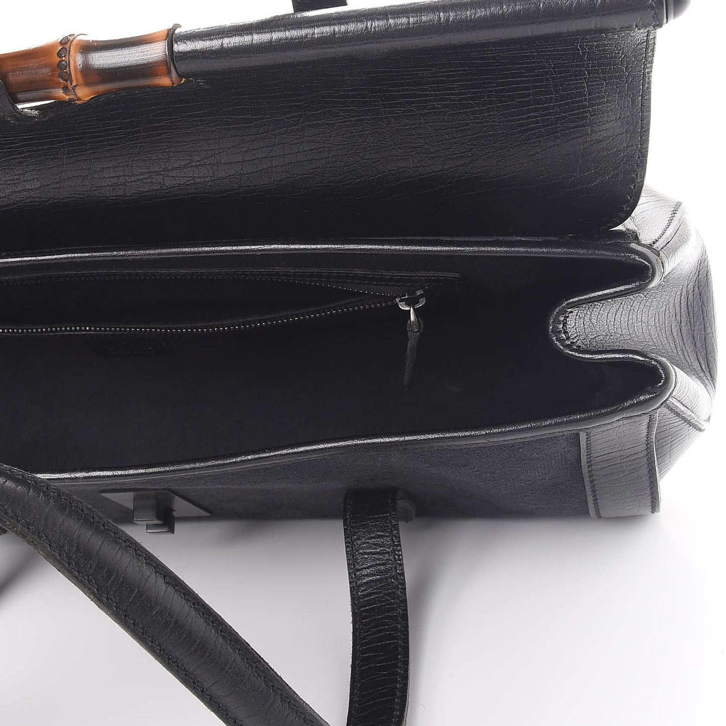 Monogram Bamboo Bullet Bag Black
